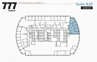 777 S Figueroa St, Los Angeles, CA à louer Plan d’étage– Image 1 sur 1