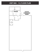 800-850 E 73rd Ave, Denver, CO à louer Plan d’étage– Image 1 sur 1