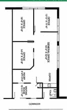 290-300 S County Farm Rd, Wheaton, IL à louer Plan d’étage– Image 1 sur 3