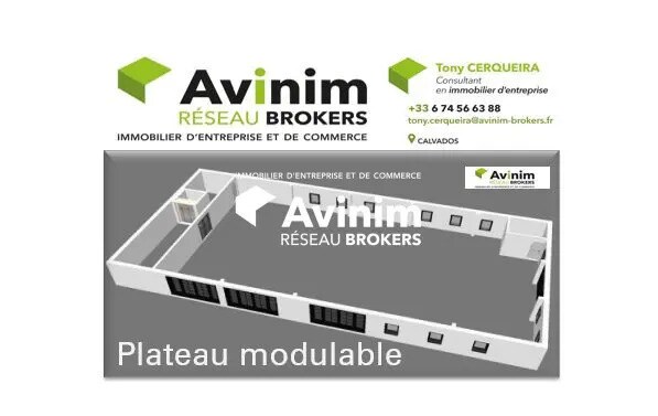 Bureau dans Deauville à louer Plan d’étage– Image 1 sur 2