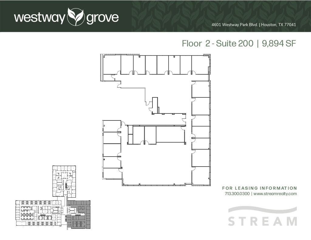 4601 Westway Park Blvd, Houston, TX à louer Plan d’étage– Image 1 sur 1