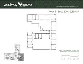 4601 Westway Park Blvd, Houston, TX à louer Plan d’étage– Image 1 sur 1