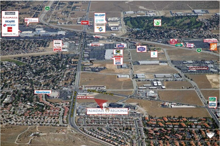 10th St W, Palmdale, CA à vendre - Photo de l’immeuble – Image 3 sur 7