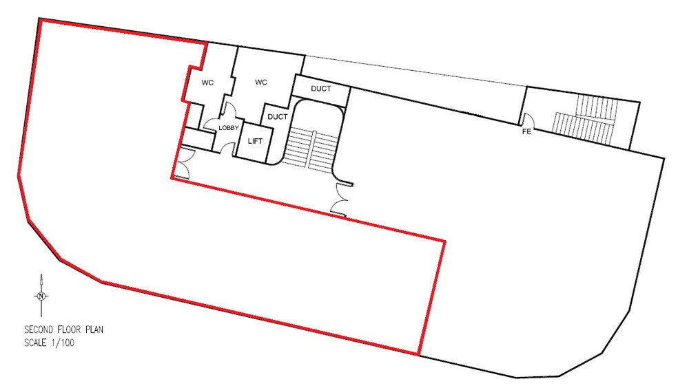 31-35 High St, Kingston Upon Thames à louer - Plan d’étage – Image 2 sur 10