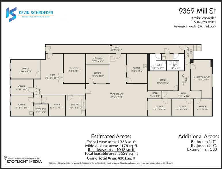 9369 Mill St, Chilliwack, BC à louer - Plan d’étage – Image 2 sur 2