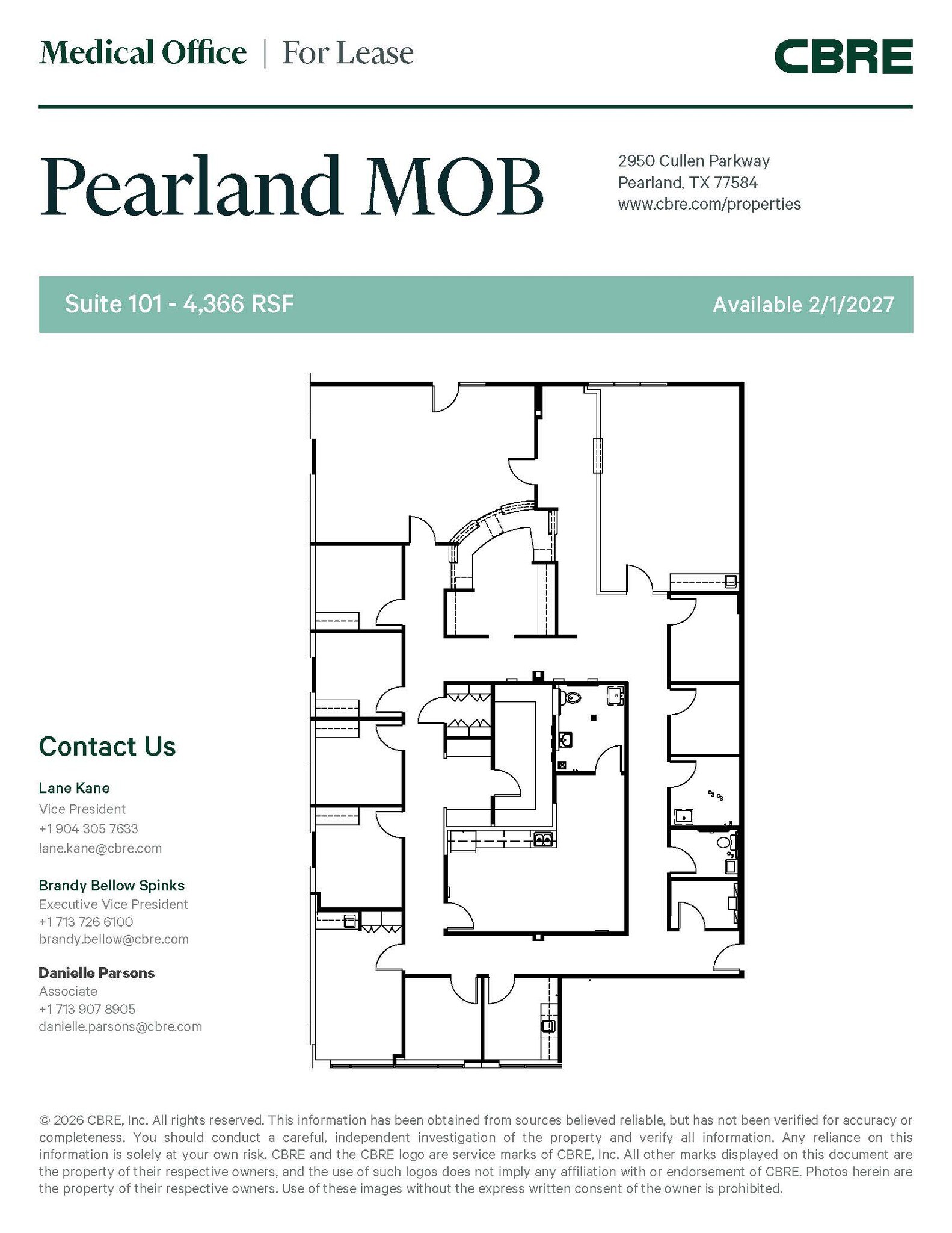 2950 Cullen Pky, Pearland, TX à louer Photo intérieure– Image 1 sur 1