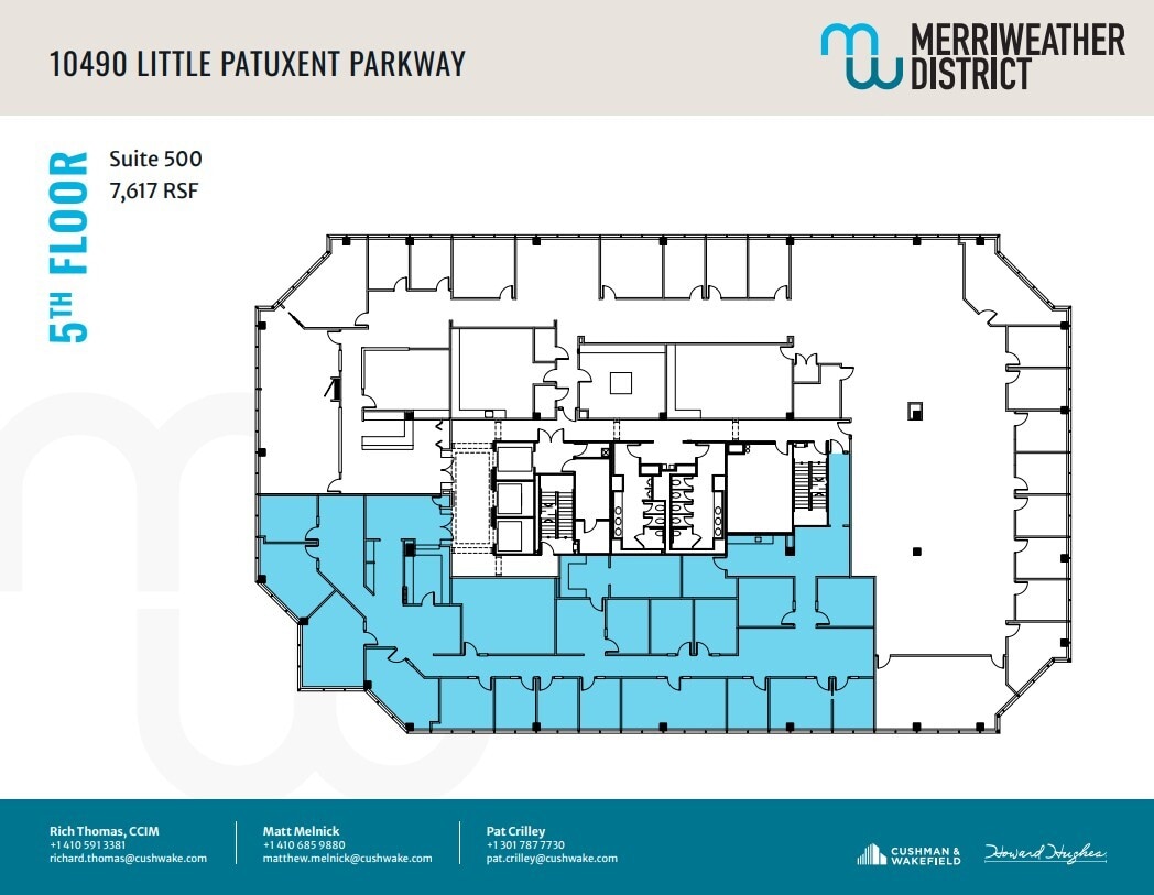 10480 Little Patuxent Pky, Columbia, MD à louer Plan d’étage– Image 1 sur 1