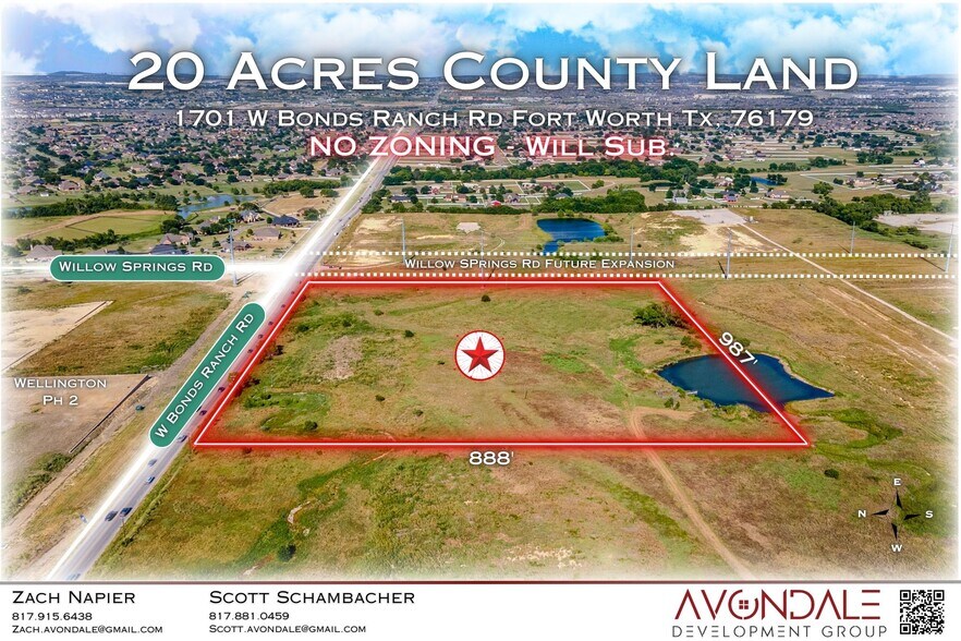 1701 Bonds Ranch Rd, Fort Worth, TX à vendre - Autre – Image 2 sur 9