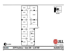 3379 Peachtree Rd NE, Atlanta, GA à louer Plan d’étage– Image 1 sur 1