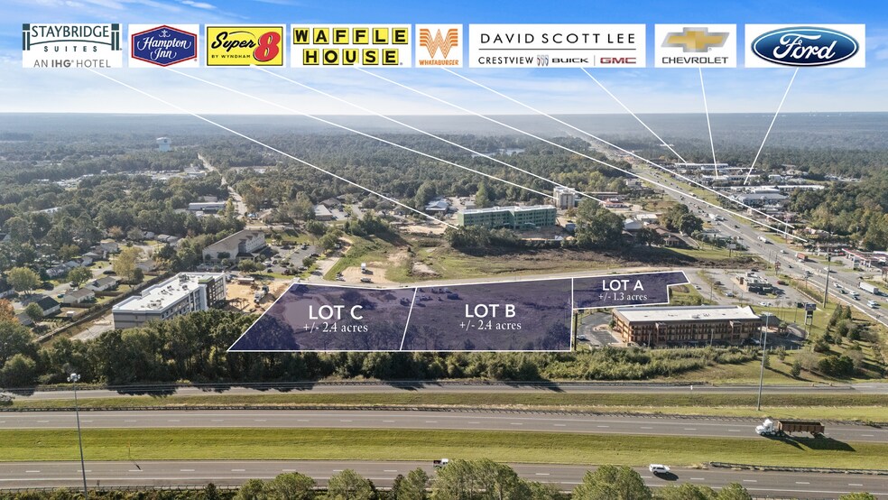 Southcrest Dr TBD Southcrest dr, Crestview, FL à vendre - Aérien – Image 2 sur 4