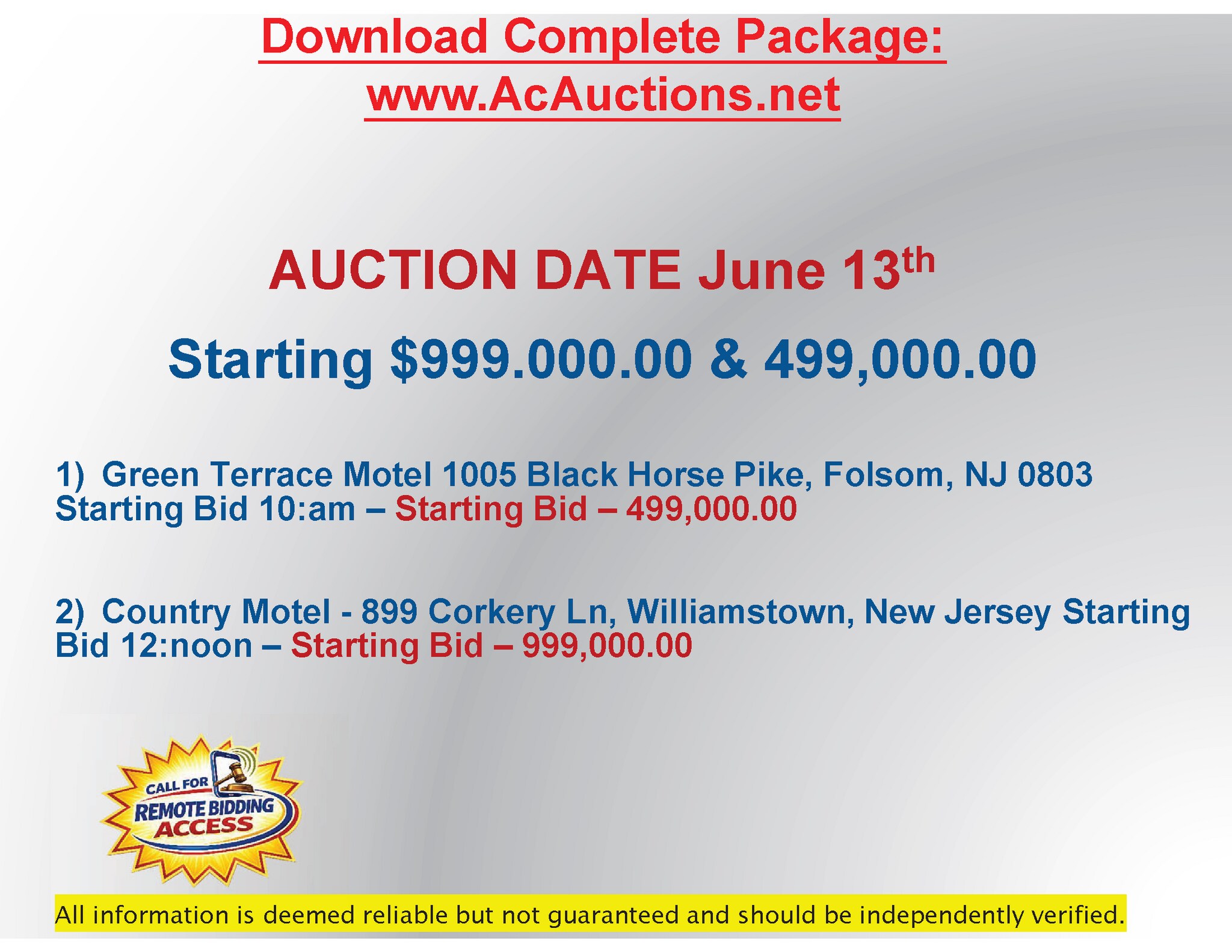 South Jersey Investor Portfolio Auction portefeuille de 2 biens à vendre sur LoopNet.fr Photo de l’immeuble– Image 1 sur 16