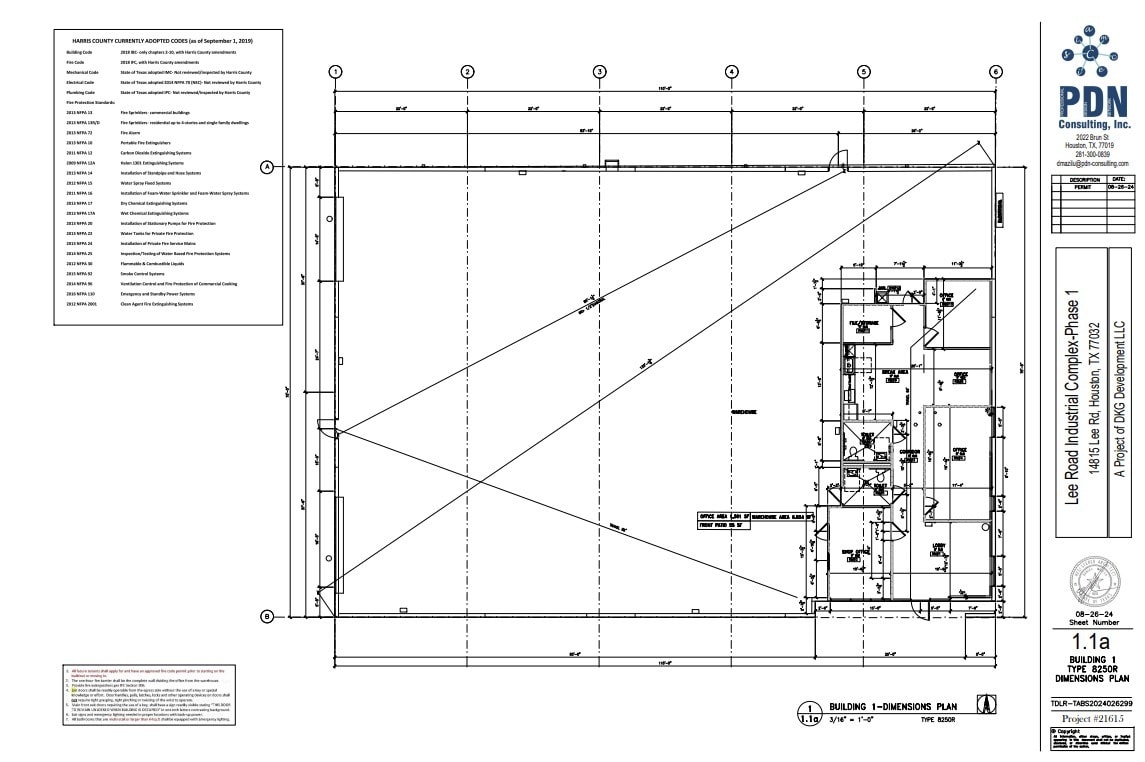 14815 Lee Rd, Houston, TX à louer Plan d’étage– Image 1 sur 1