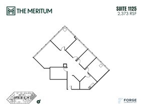 12221 Merit Dr, Dallas, TX à louer Plan d’étage– Image 1 sur 1