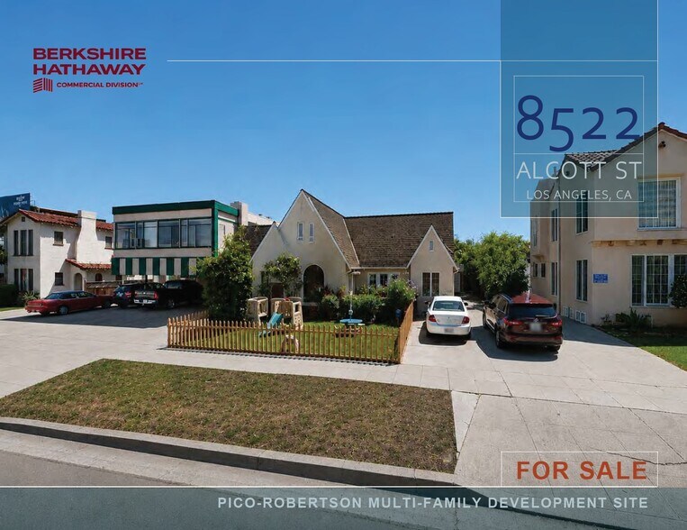 May be Delivered Vacant - Pico-Robertson MF Development Lot, Los Angeles, CA à vendre - Photo de l’immeuble – Image 2 sur 5