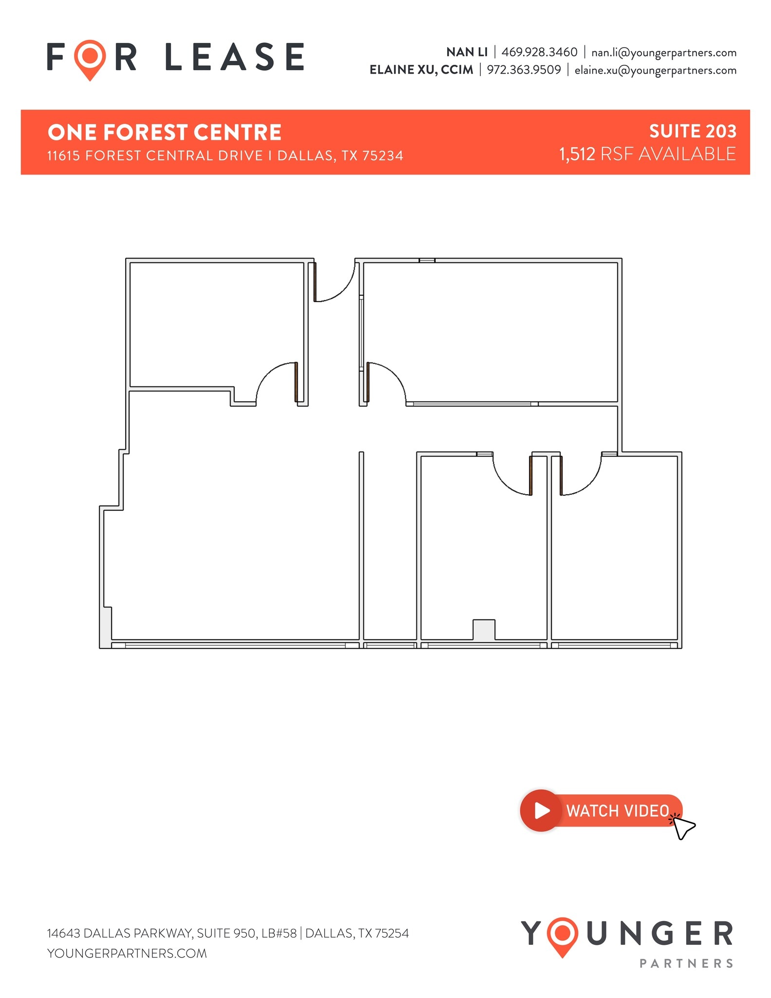 11615 Forest Central Dr, Dallas, TX à louer Plan de site– Image 1 sur 5