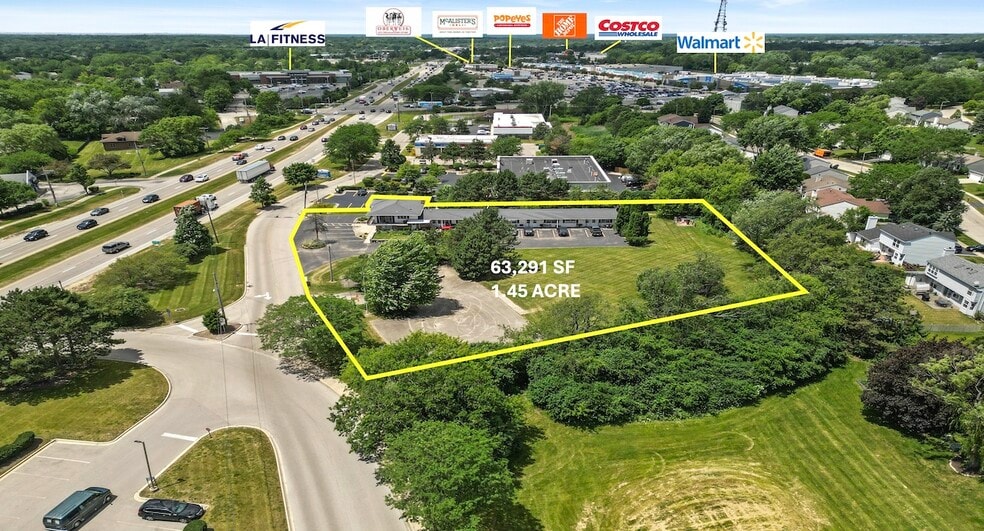 898 S Rand Rd, Lake Zurich, IL à vendre - Aérien – Image 2 sur 21