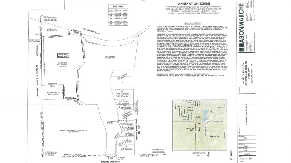 18.27 Acres S US 33, Ligonier, IN à vendre - Photo de l’immeuble – Image 3 sur 3