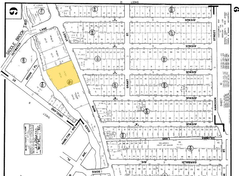 399 Main St, Lodi, NJ à louer - Plan cadastral – Image 3 sur 8