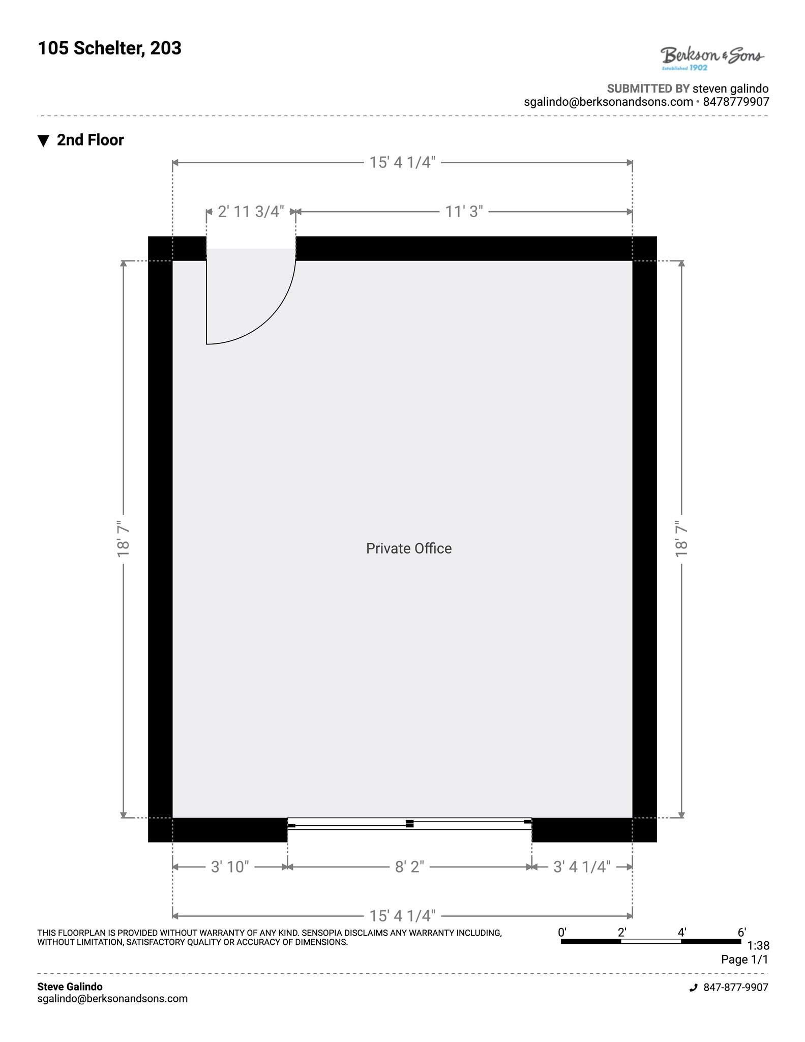 105 Schelter Rd, Lincolnshire, IL à louer Plan de site– Image 1 sur 1