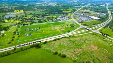 3011 Burkesville Rd, Columbia, KY - VUE AÉRIENNE  vue de carte - Image1