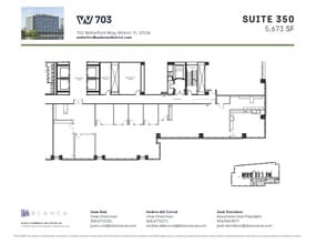 5200 Waterford District Dr, Miami, FL à louer Plan d’étage– Image 1 sur 1