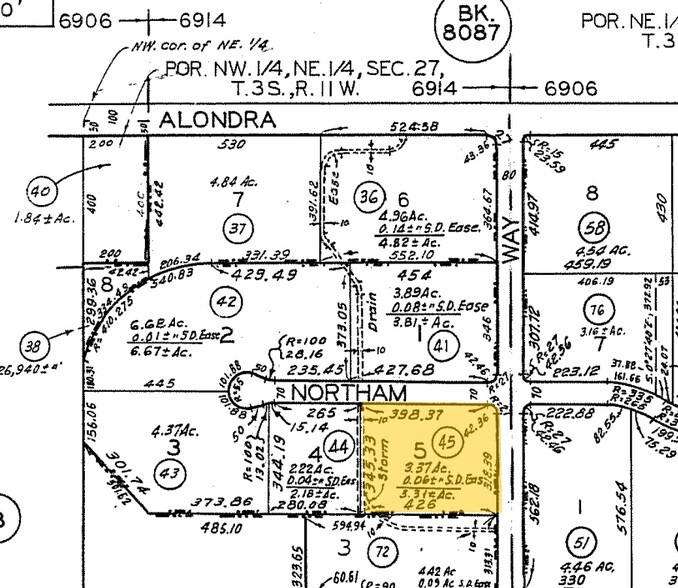 14730-14750 Northam St, La Mirada, CA à louer - Plan cadastral – Image 2 sur 8