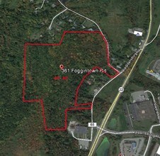 361 Foggintown Rd, Southeast, NY - Vue aérienne vue de carte