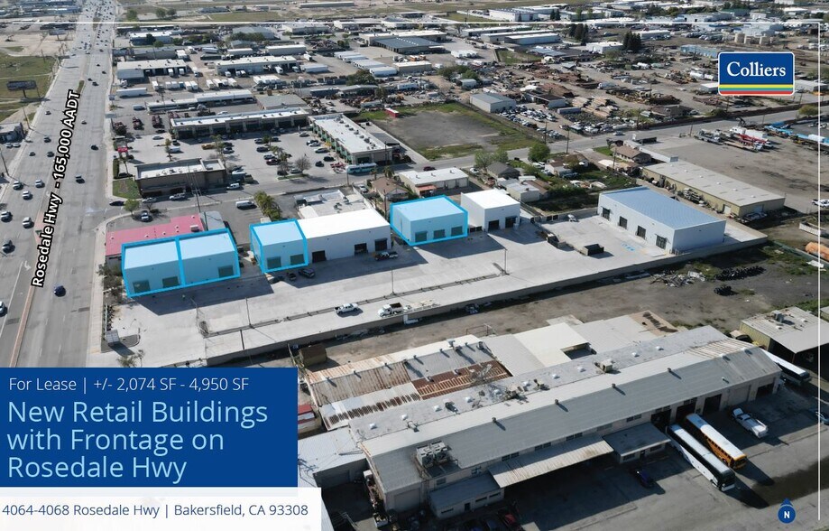 4068 Rosedale Hwy, Bakersfield, CA à louer - Photo de l’immeuble – Image 1 sur 5