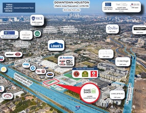 NEC W Loop S, Houston, TX - VUE AÉRIENNE  vue de carte - Image1