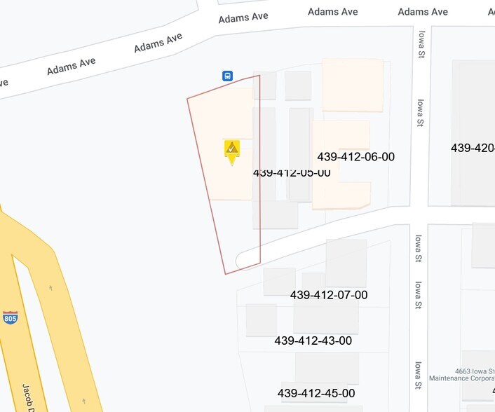3131-3149 Adams Ave, San Diego, CA à vendre - Plan cadastral – Image 1 sur 30