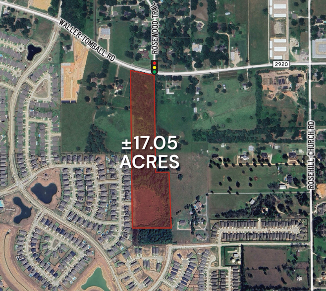 FM 2920 & Rosewood Trail, Tomball, TX à vendre - Photo de l’immeuble – Image 2 sur 2