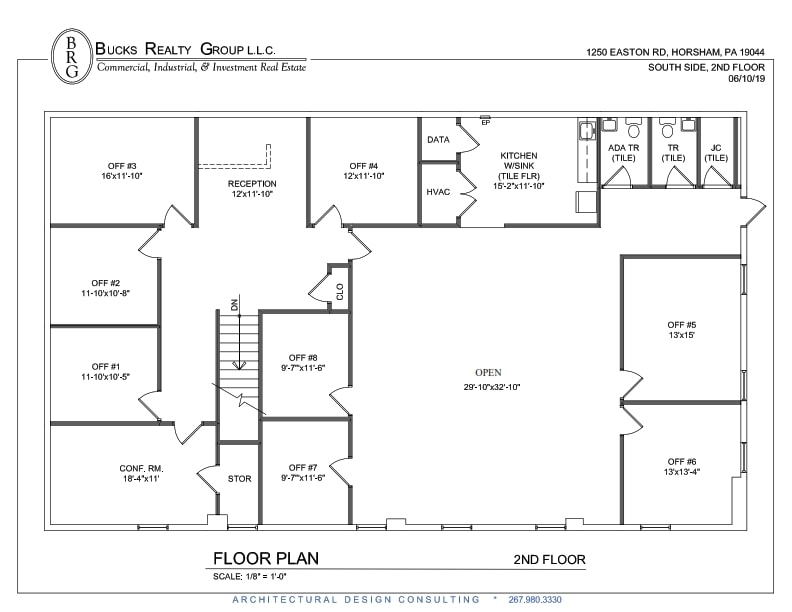 1250 Easton Rd, Horsham Township, PA à louer Plan d’étage– Image 1 sur 1
