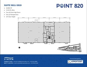 5721 E Rosedale St, Fort Worth, TX à louer Plan d’étage– Image 1 sur 1