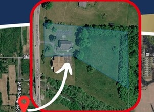 6000 Sycamore Woods Blvd, Dayton, OH - Vue aérienne  vue de carte