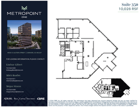 4600 S Ulster St, Denver, CO à louer Plan d’étage– Image 1 sur 1