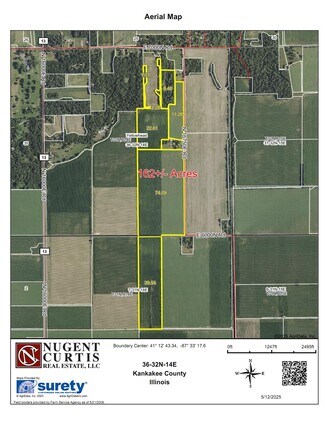 Plus de détails pour 6500 16750E rd, Momence, IL - Terrain à vendre