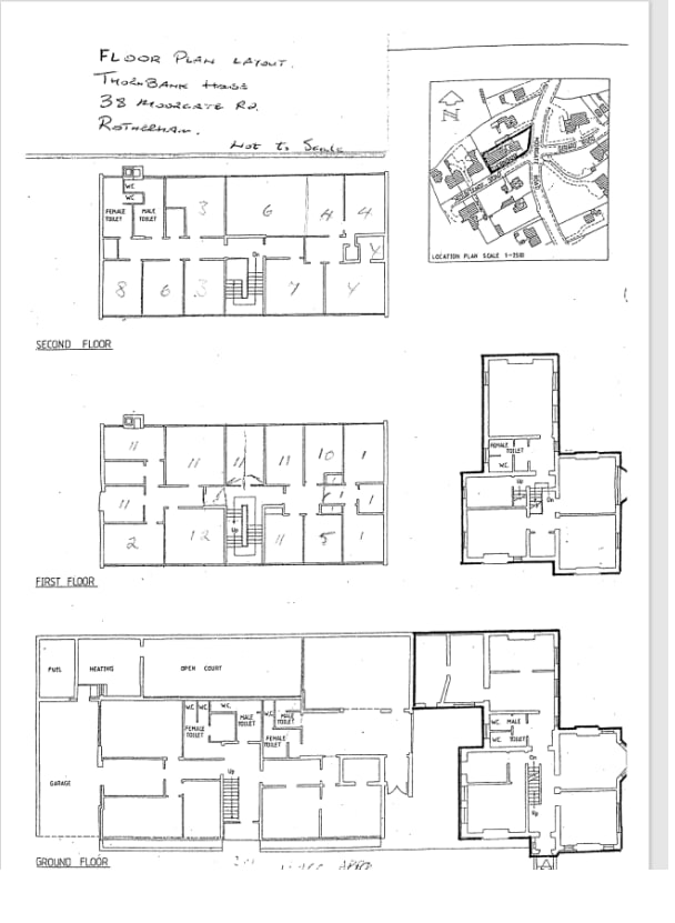 38 Moorgate Rd, Rotherham à louer Plan d’étage type– Image 1 sur 1