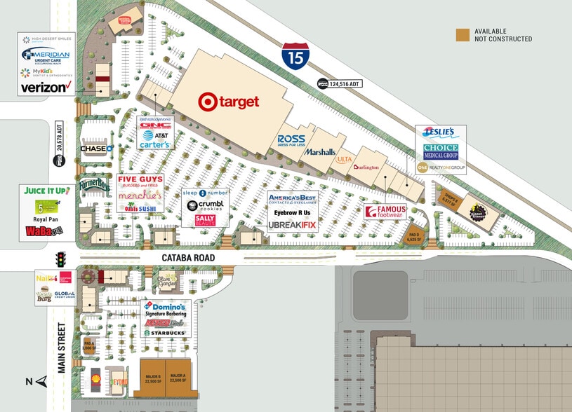 Main St, Hesperia, CA à louer - Plan de site – Image 2 sur 3