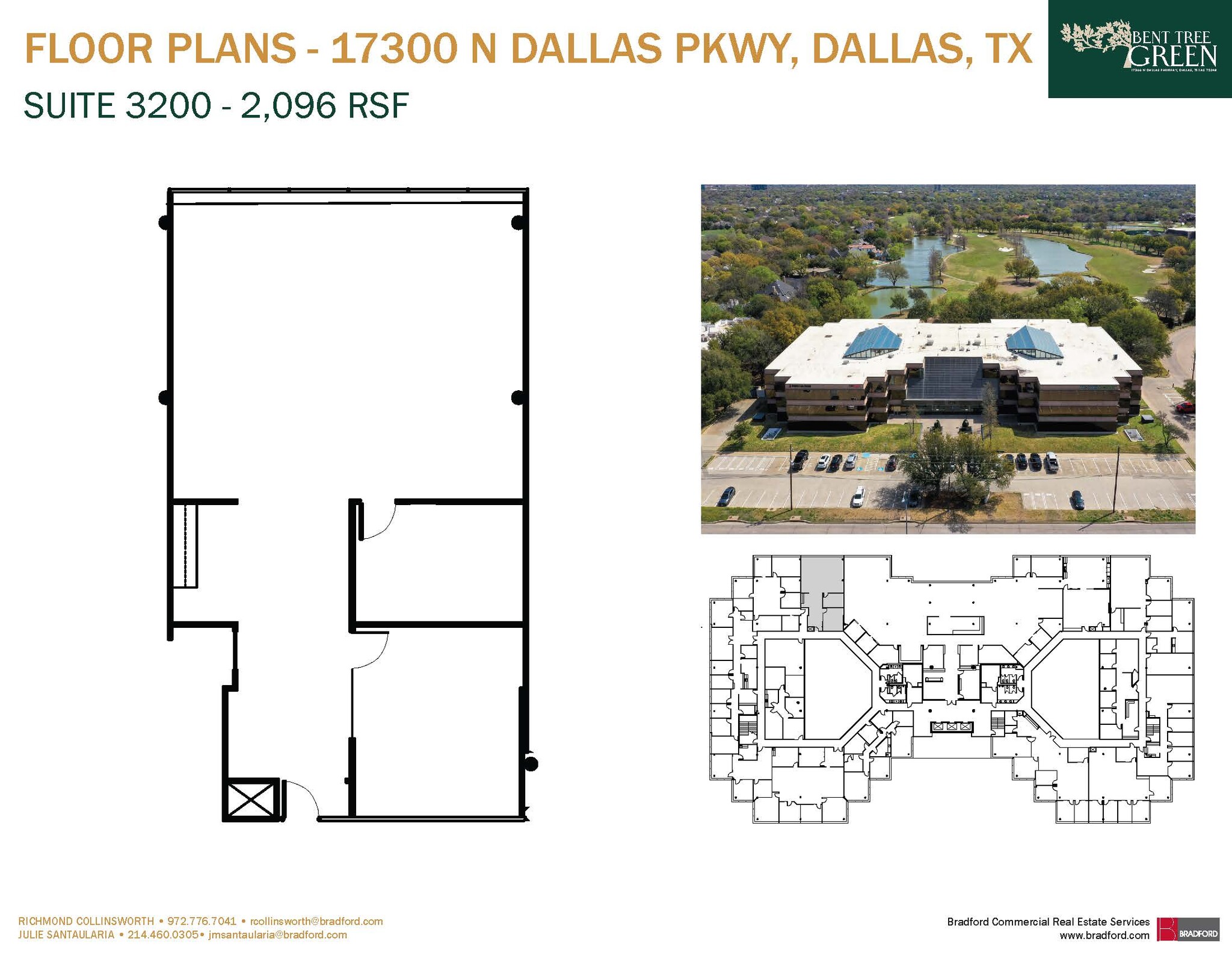 17300 N Dallas Pky, Dallas, TX à louer Plan d’étage– Image 1 sur 1