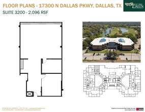 17300 N Dallas Pky, Dallas, TX à louer Plan d’étage– Image 1 sur 1