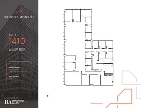 33 W Monroe St, Chicago, IL à louer Plan d’étage– Image 1 sur 1
