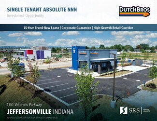 Plus de détails pour 1751 Veterans Pky, Jeffersonville, IN - Local commercial à vendre