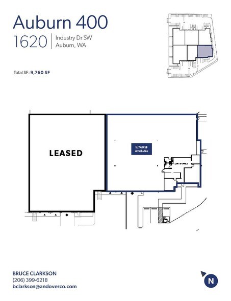 1620 Industry Dr SW, Auburn, WA à louer - Plan d’étage – Image 2 sur 12