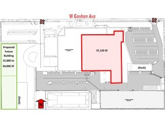 Plus de détails pour 8921 W Goshen Ave, Visalia, CA - Industriel/Logistique à louer