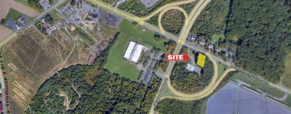 245 Princeton Hightstown Rd, East Windsor, NJ à vendre - Aérien – Image 2 sur 6