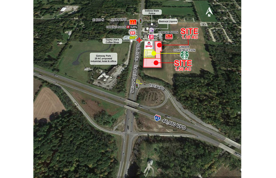 Route 43 & Northgate Dr, West Lafayette, IN à louer - Photo principale – Image 1 sur 1