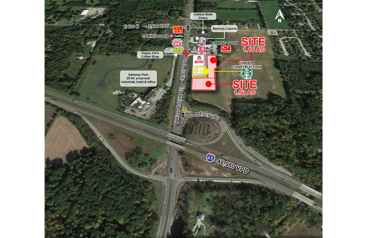 Route 43 & Northgate Dr, West Lafayette, IN à louer Photo principale– Image 1 sur 2