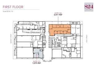 824 N Market St, Wilmington, DE à louer Plan d’étage– Image 1 sur 1