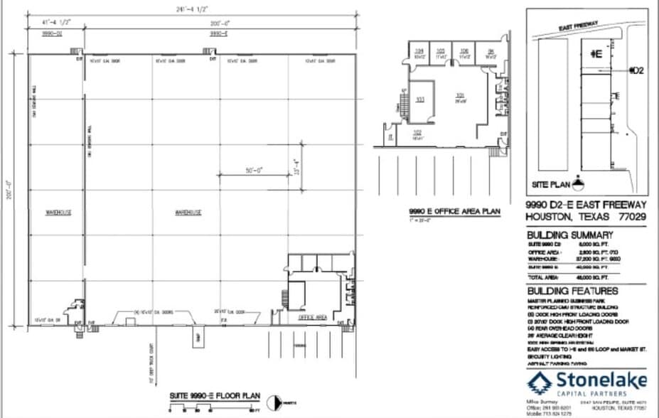 9990 E I-10 Fwy, Houston, TX à louer - Plan d’étage – Image 2 sur 13