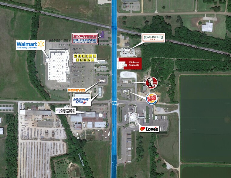 5556 US-45 ALT, West Point, MS à louer - Aérien – Image 2 sur 4